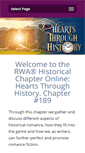 Mobile Screenshot of heartsthroughhistory.com